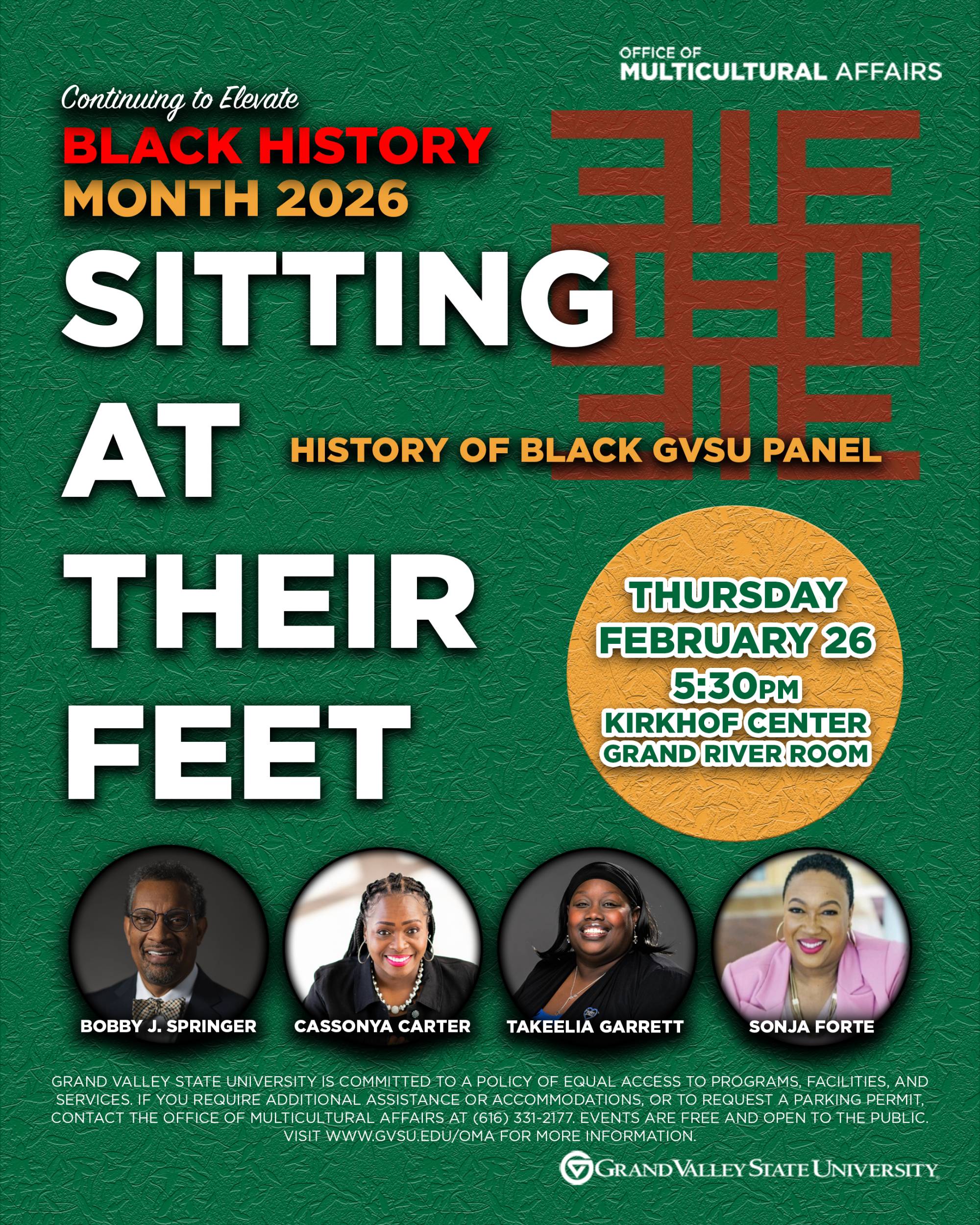 Sitting at Their Feet 2026